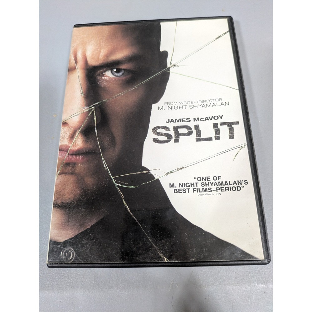 Split DVD M. Night Shyamalan James McAvoy Psychological Thriller Horror Movie